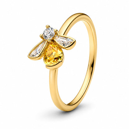 Honey Bee Sterling Silver Ring