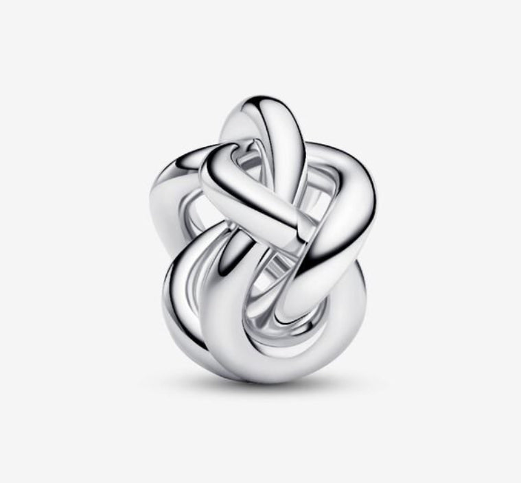 Infinity Knot Charm S925 Sterling Silver