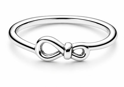 Infinity Knot Ring S925 Sterling Silver