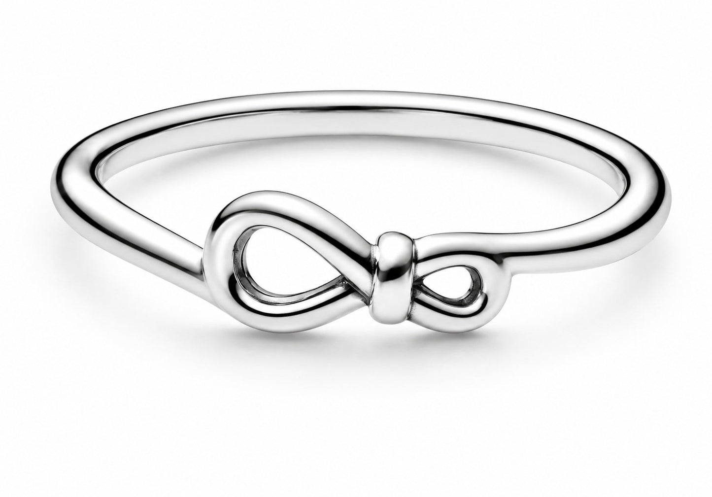 Infinity Knot Sterling Silver Ring