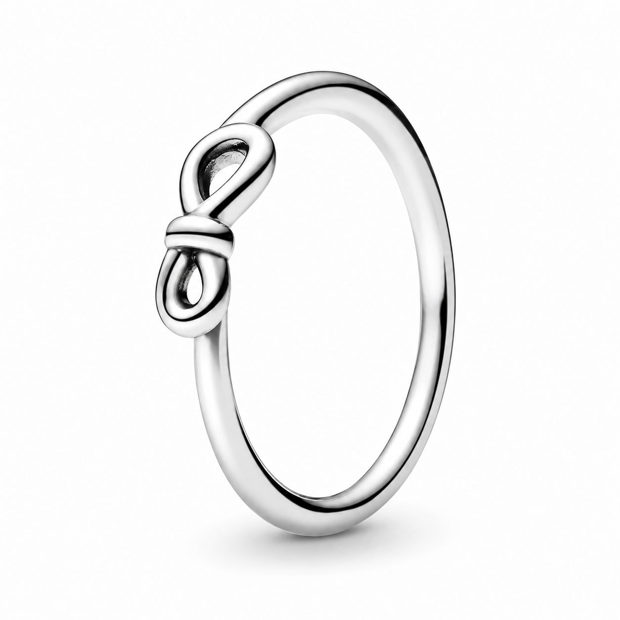 Infinity Knot Sterling Silver Ring