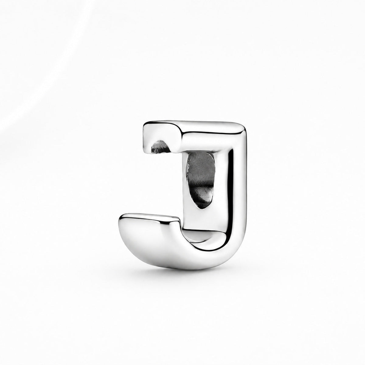 S925 Simple Alphabets A to Z Sterling Silver Charms Collection