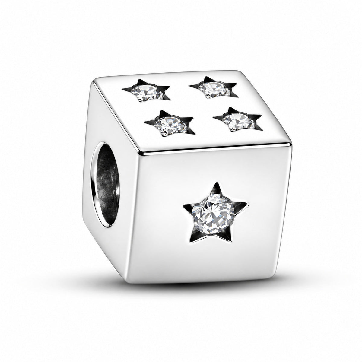 Lucky Dice Charm  S925 Sterling Silver