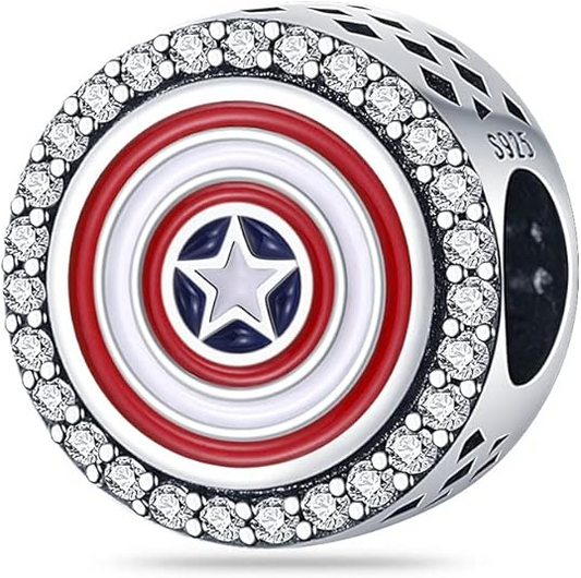 Marvel Lightdog Alliance Charm Hallmarked S925 Sterling Silver