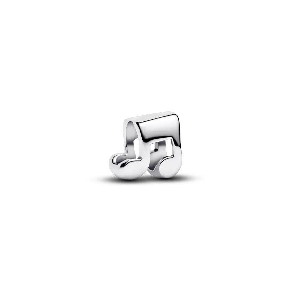 Mini Musical Note Charm S925 Sterling Silver