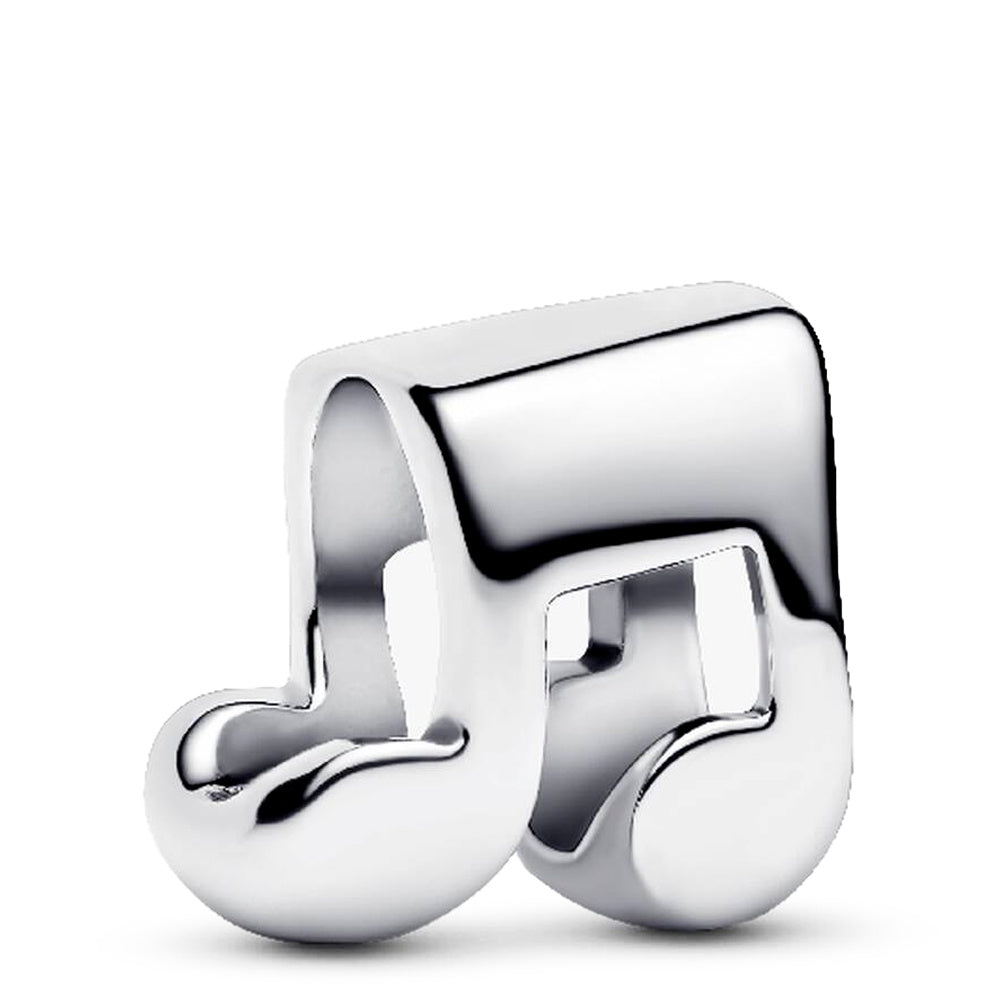 Mini Musical Note Charm S925 Sterling Silver