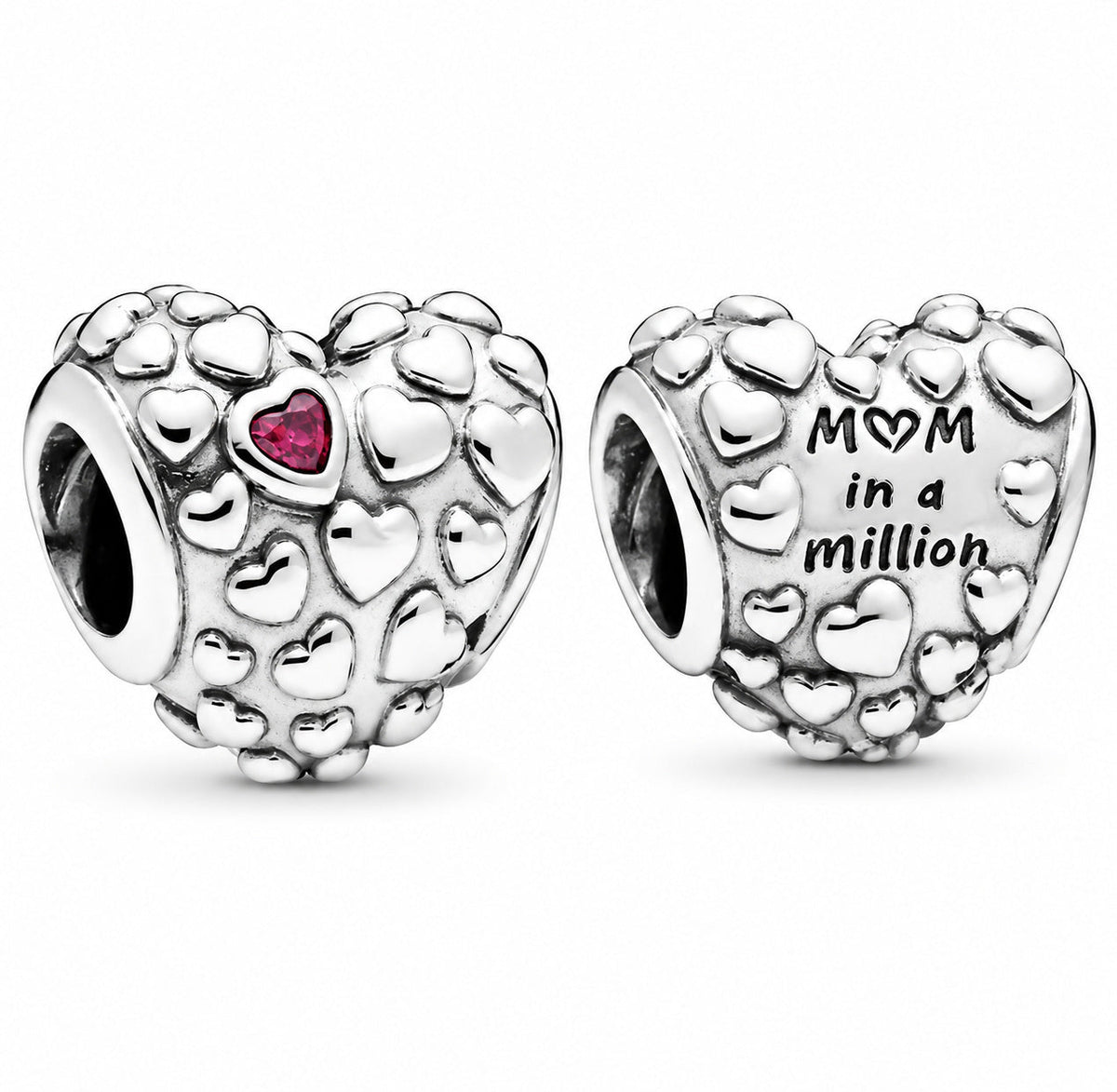 Mum in a Million Charm  S925 Sterling Silver
