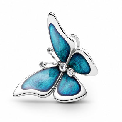 Oversized Butterfly Charm  S925 Sterling Silver