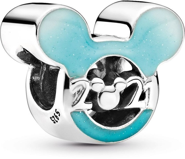 Disney Mickey Mouse 2021 Charm S925 Sterling Silver