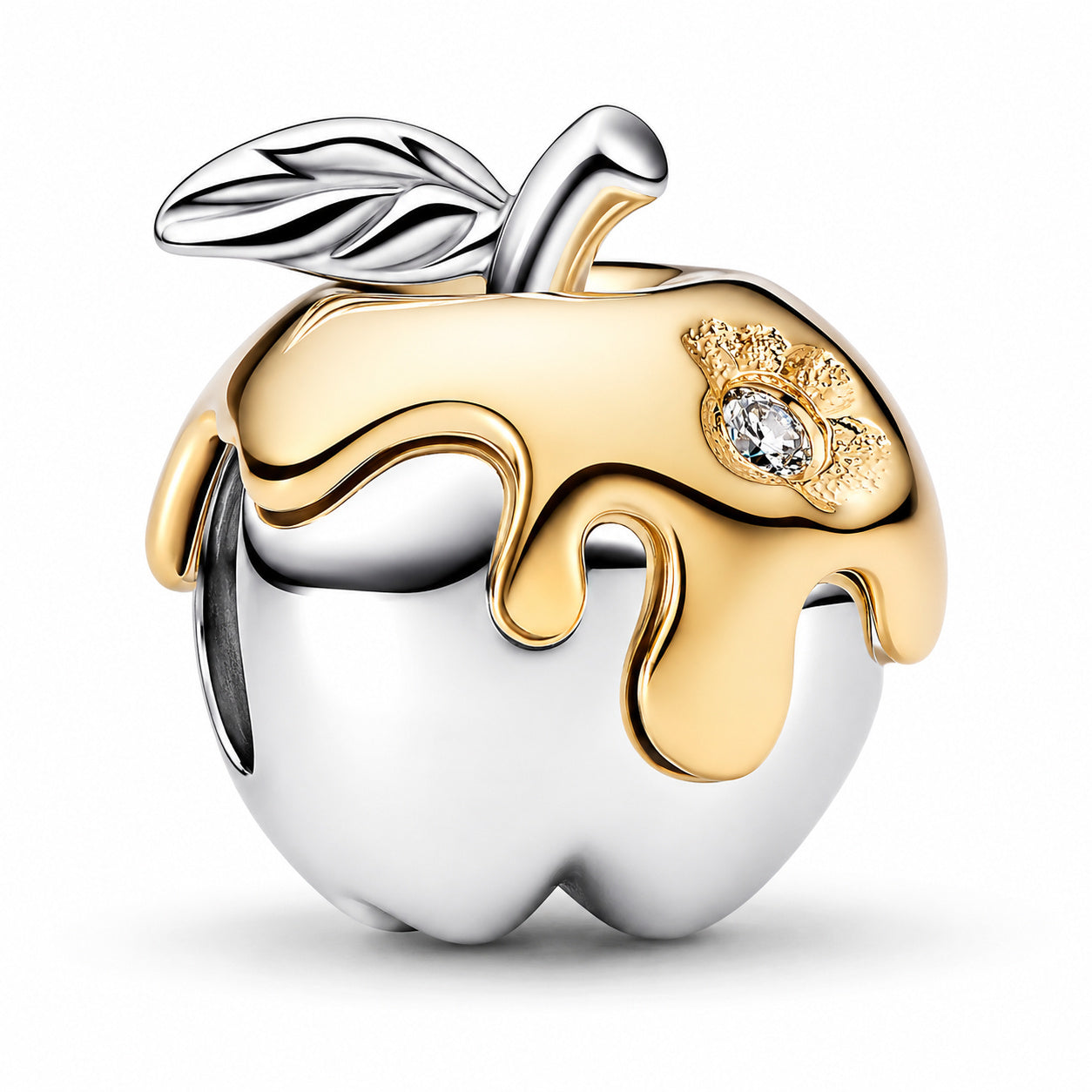 Disney Snow White Poison Apple Charm S925 Sterling Silver