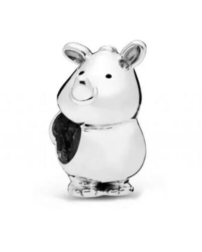 Rhino the Rhinoceros Charm S925 Sterling Silver