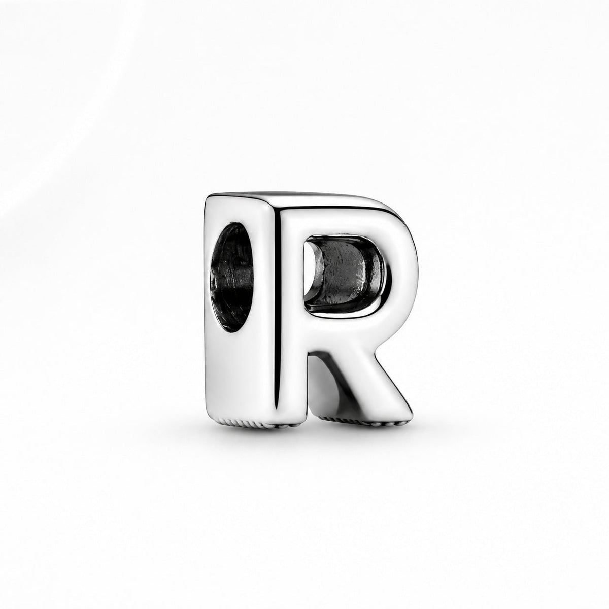 S925 Simple Alphabets A to Z Sterling Silver Charms Collection