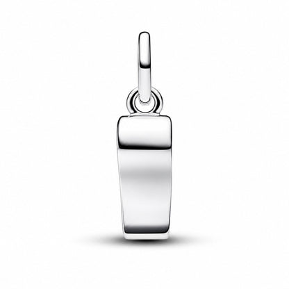 Referee Whistle Dangle Charm  S925 Sterling Silver