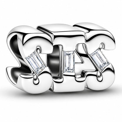 Sis Charm  S925 Sterling Silver