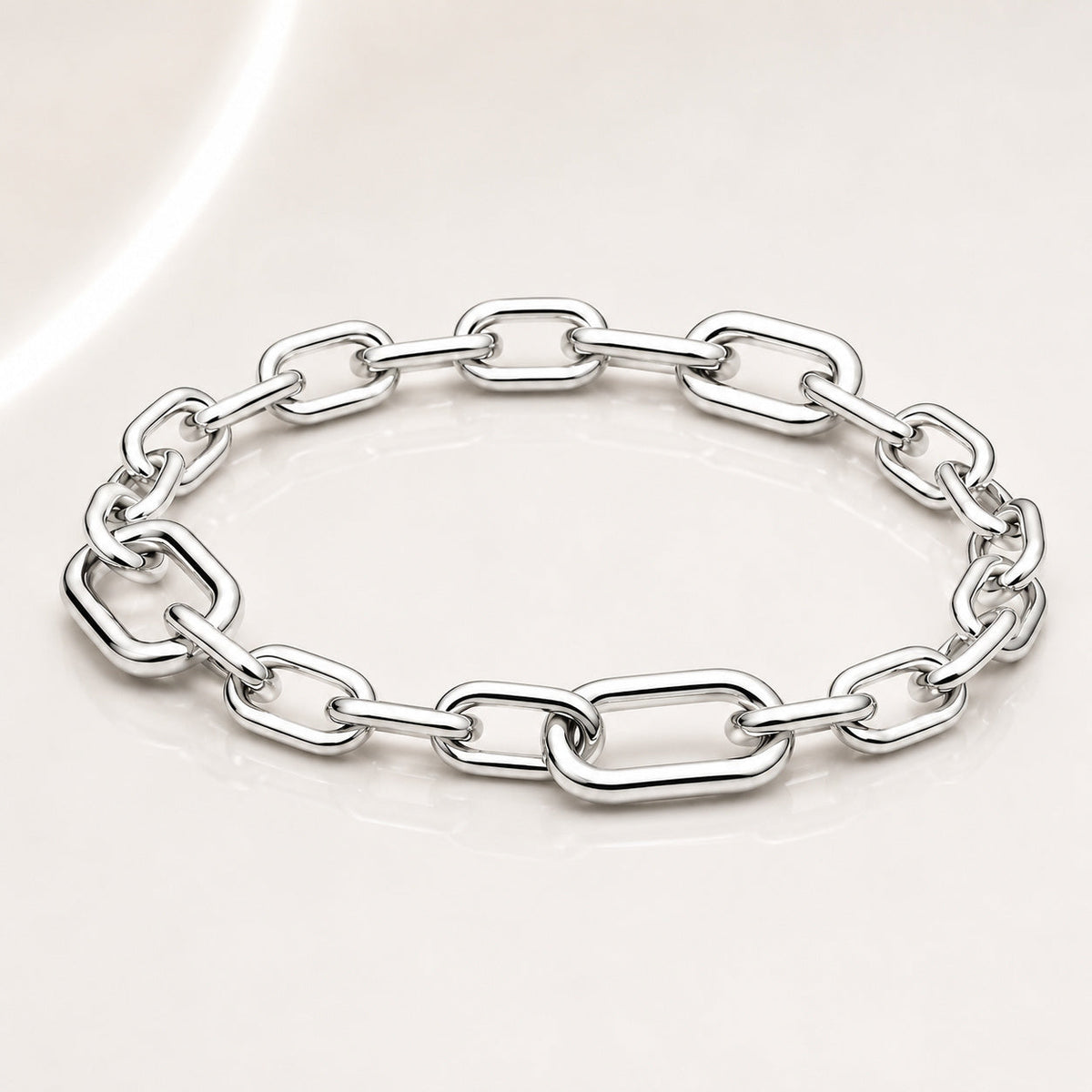 Small-Link Chain Bracelet  S925 Sterling Silver
