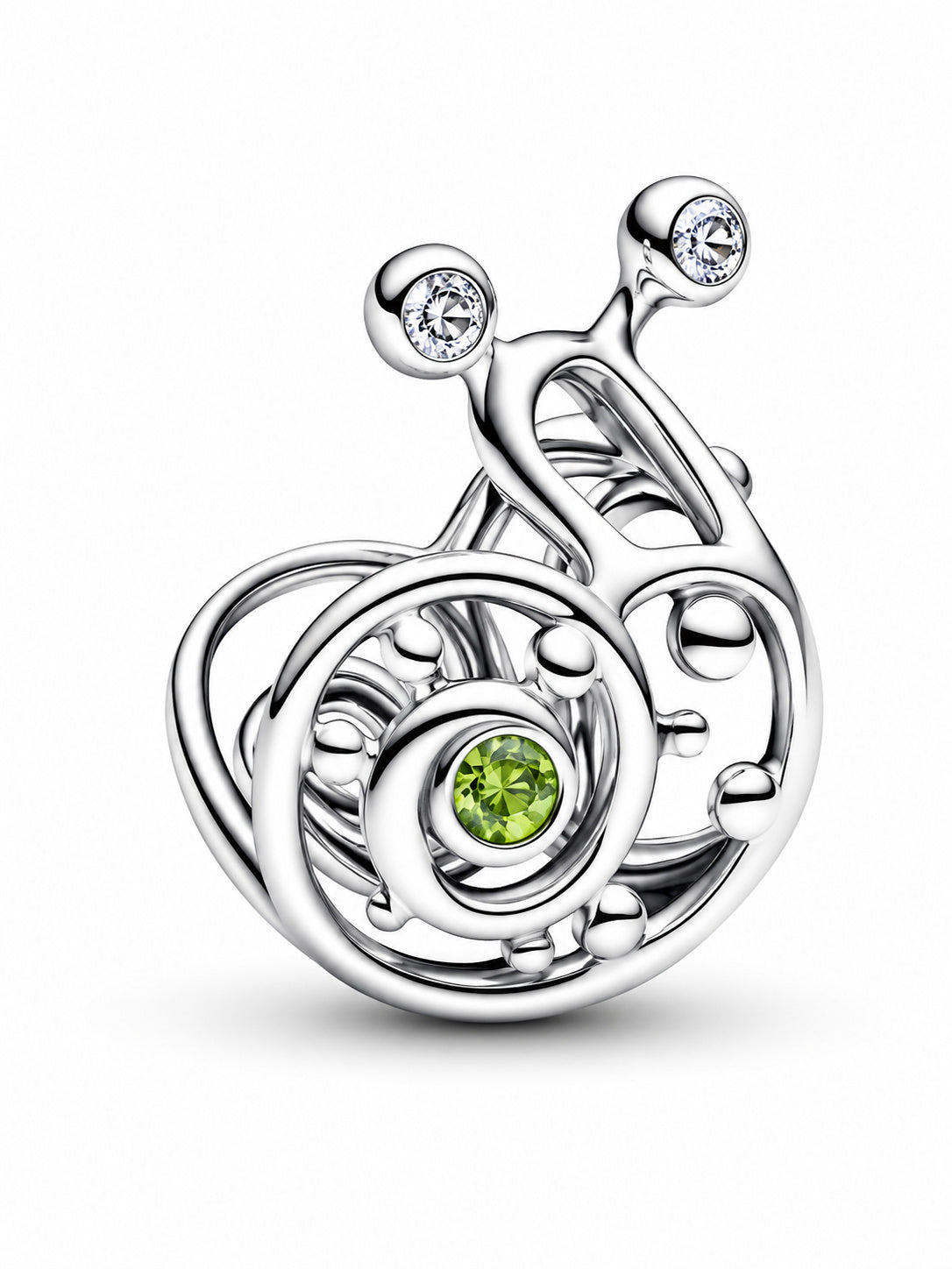Openwork Snail Charm S925 Sterling Silver