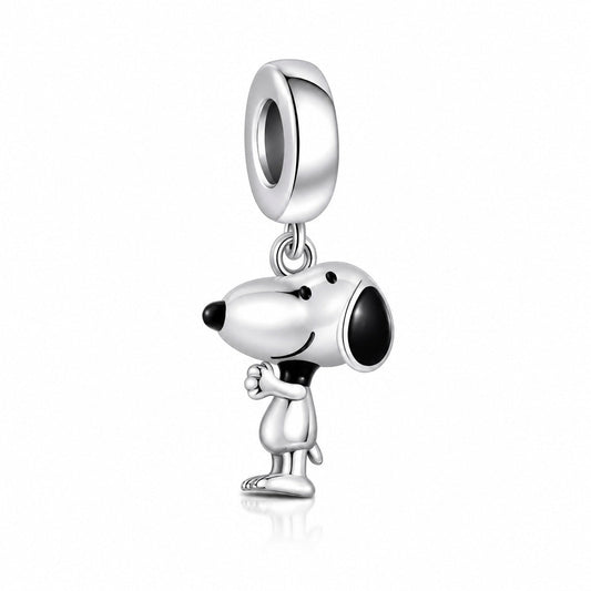 Snoopy Charm  S925 Sterling Silver