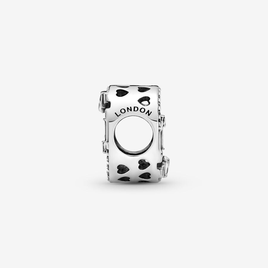 Sparkling Buckingham Palace Charm S925 Sterling Silver