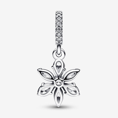 Sparkling Herbarium Cluster Dangle Charm S925 Sterling Silver
