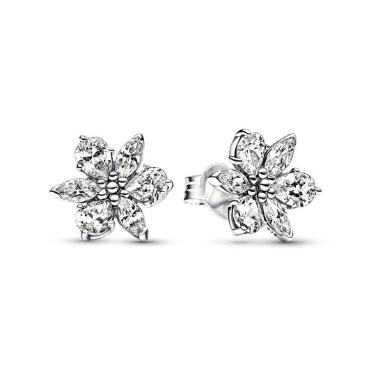 Sparkling Herbarium Cluster Stud Earrings