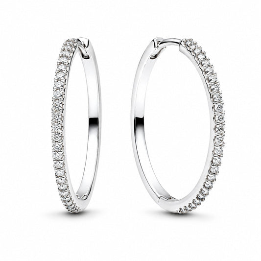 Sterling Silver Hoop Earrings