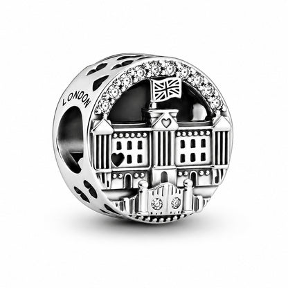 Sparkling Buckingham Palace Charm S925 Sterling Silver