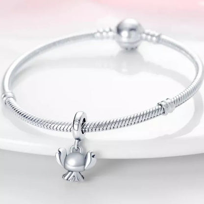 Disney Stitch Dangle Charm S925 Sterling Silver