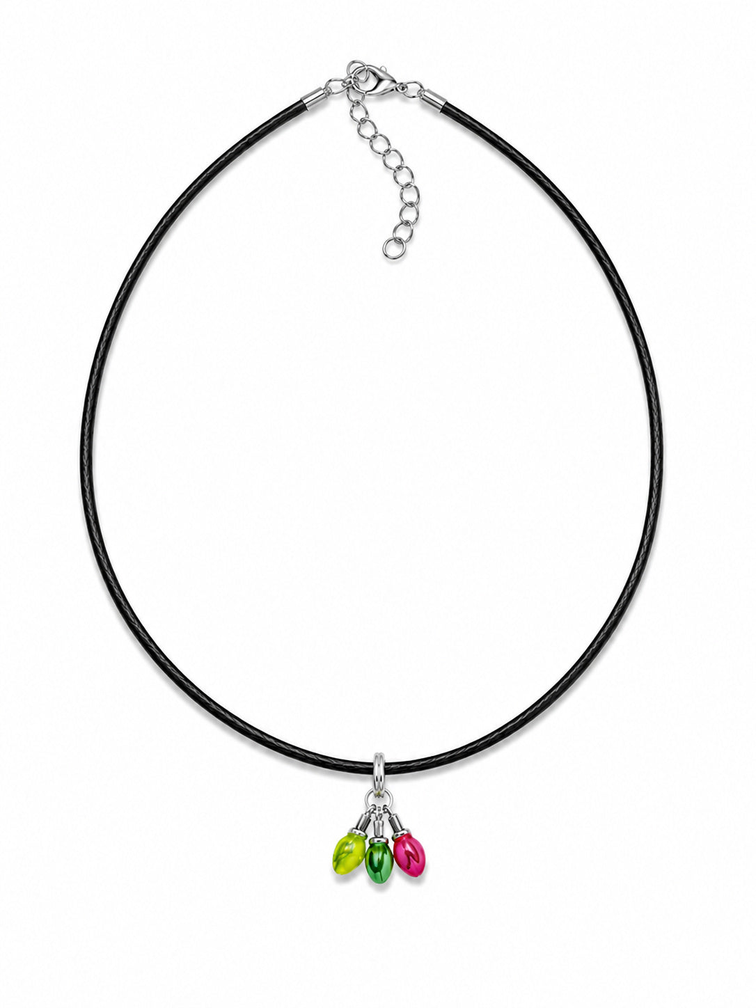 Stranger Things RUN Necklace Pendant & Adjustable Black Cord S925 Sterling Silver