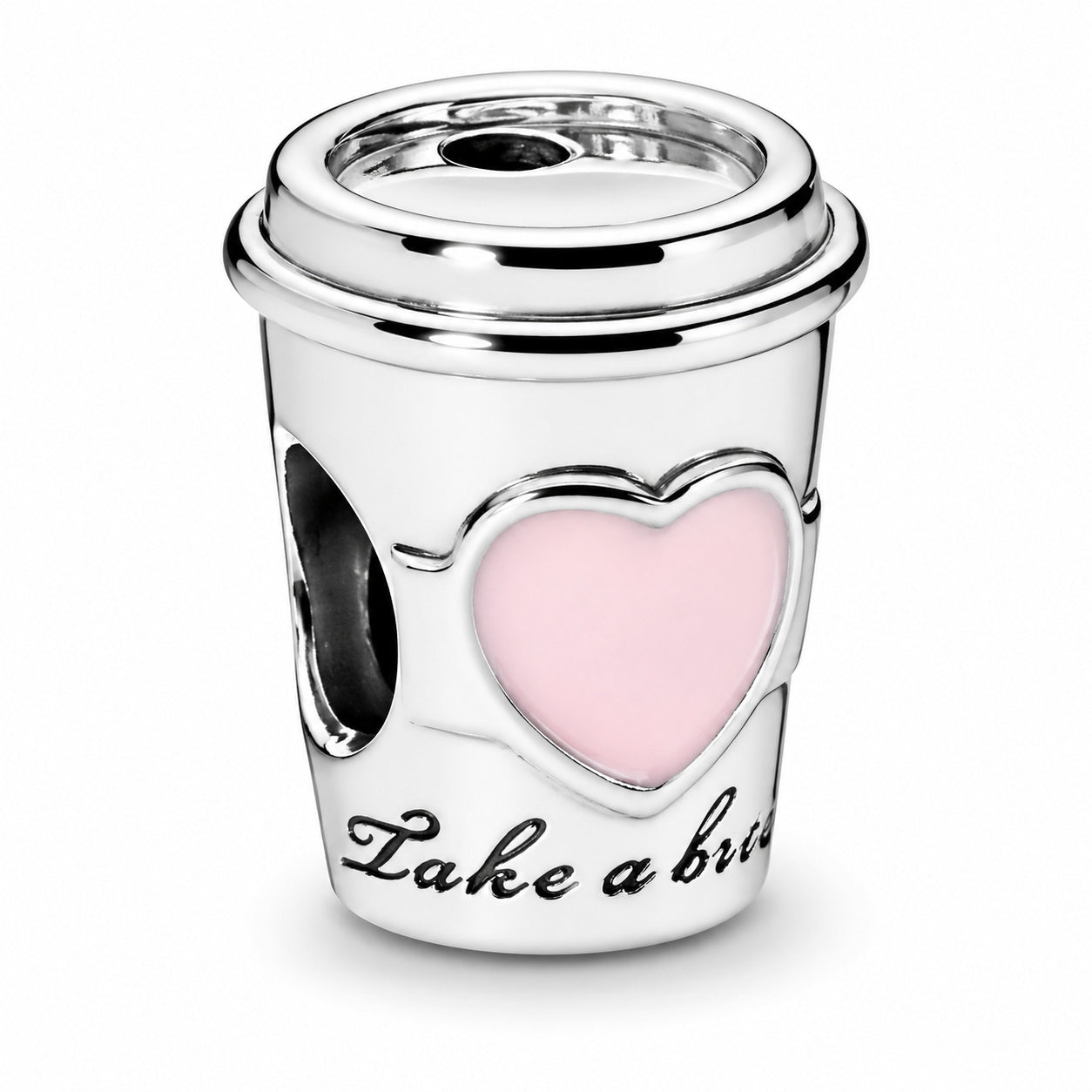 Take a Break Coffee Cup Charm S925 Sterling Silver