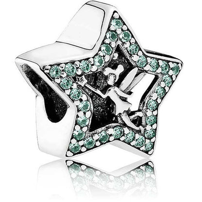Disney Tinkerbell Star Charm S925 Sterling Silver