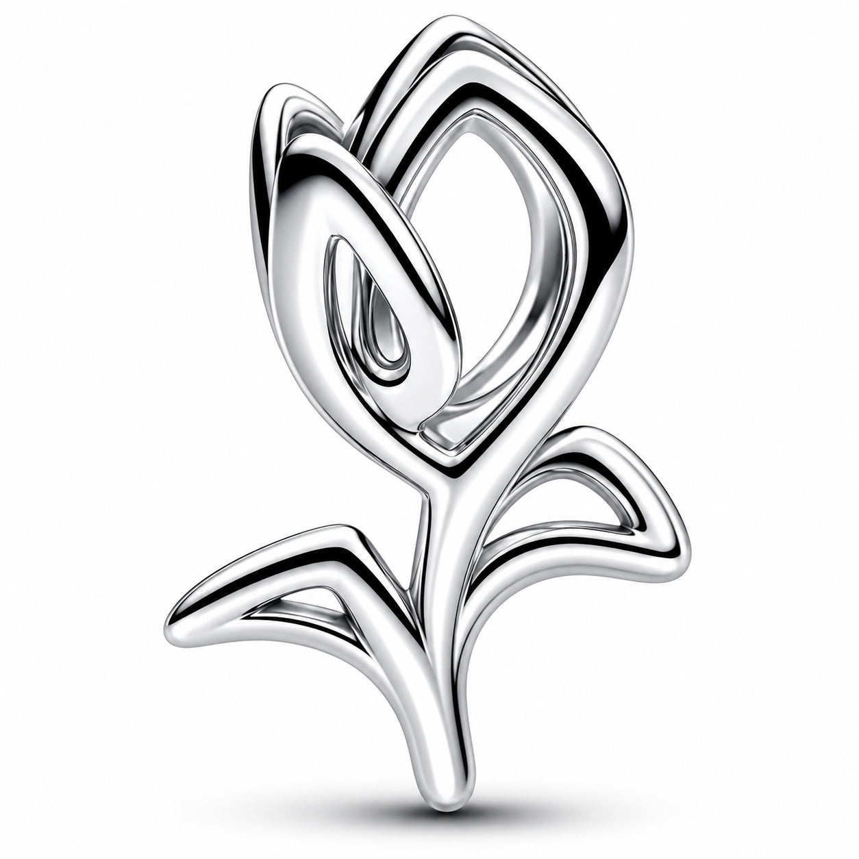 Tulip Thank You Mum Charm S925 Sterling Silver