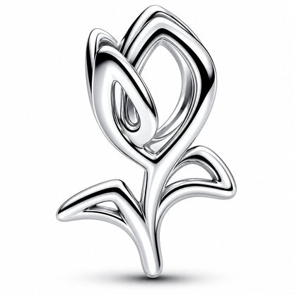 Tulip Thank You Mum Charm S925 Sterling Silver