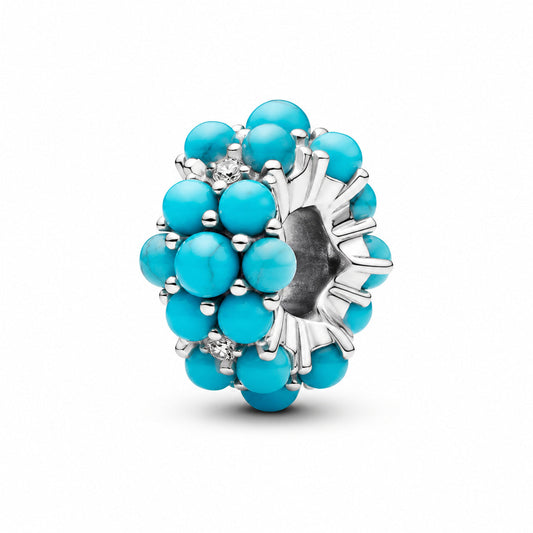Turquoise-coloured Ocean Charm  S925 Sterling Silver