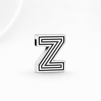 S925 Reflexion Alphabets A to Z Sterling Silver Charm Collection