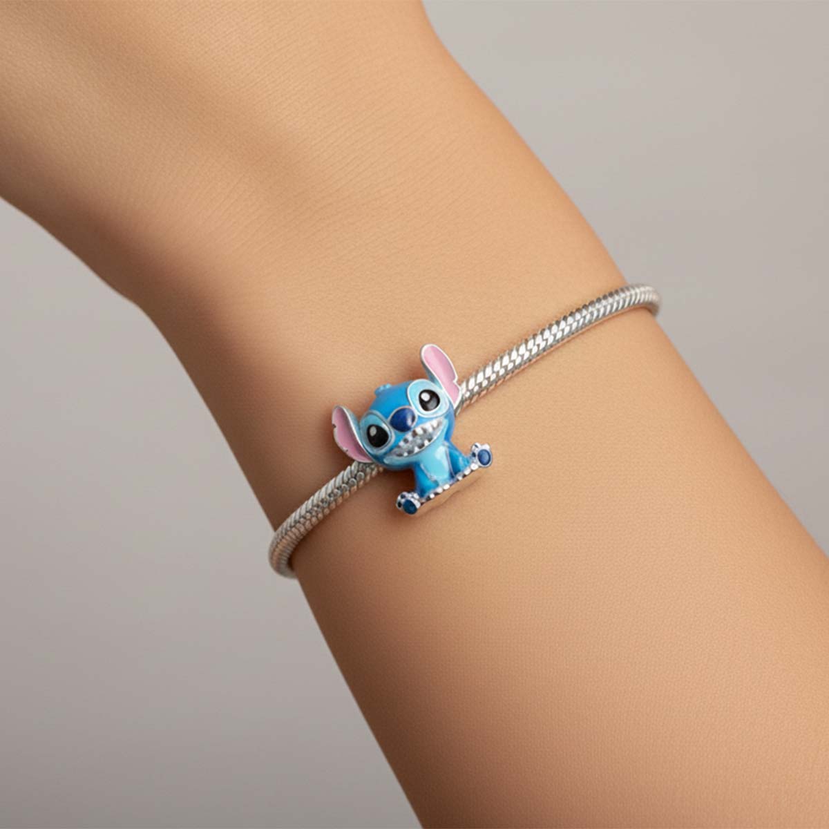 Disney Lilo Stitch Charm S925 Sterling Silver