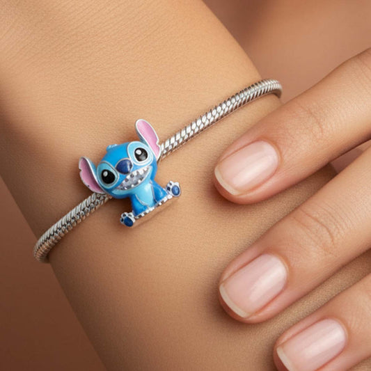 Disney Lilo Stitch Charm S925 Sterling Silver