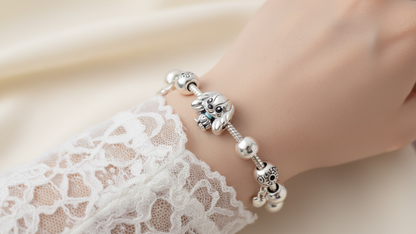 Disney Lady Charm S925 Sterling Silver