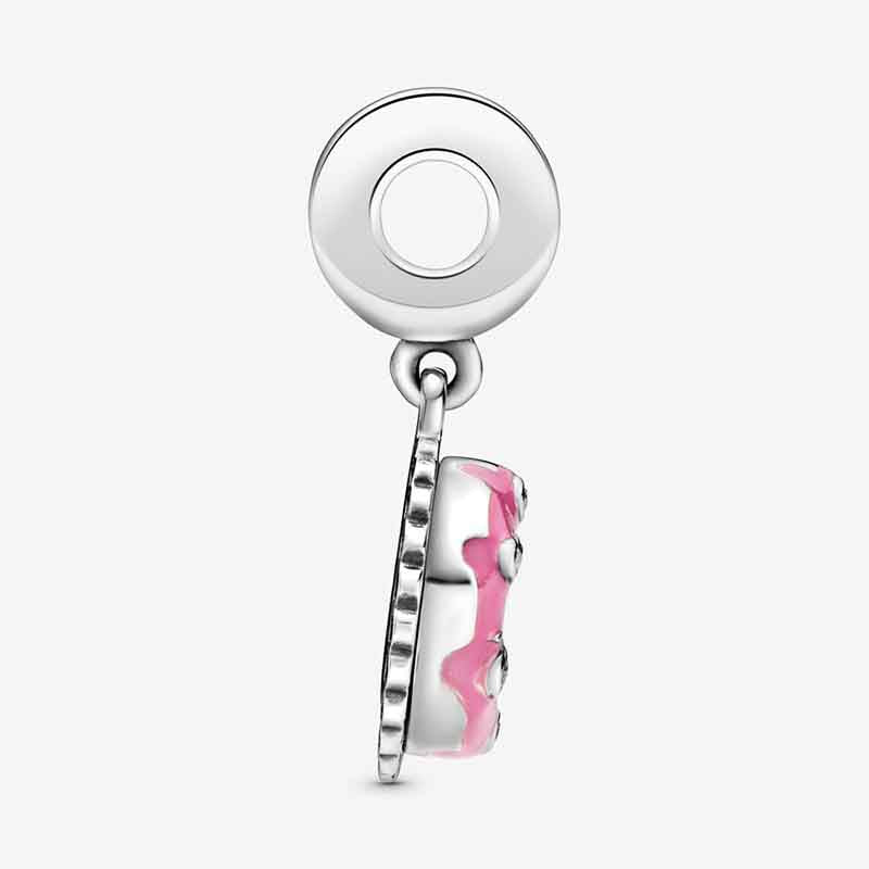 Birthday Cake Dangle Charm S925 Sterling Silver