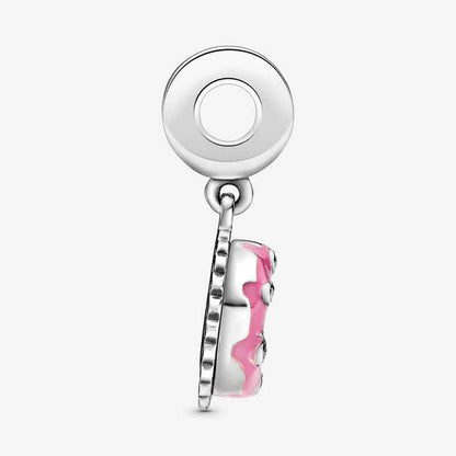 Birthday Cake Dangle Charm S925 Sterling Silver