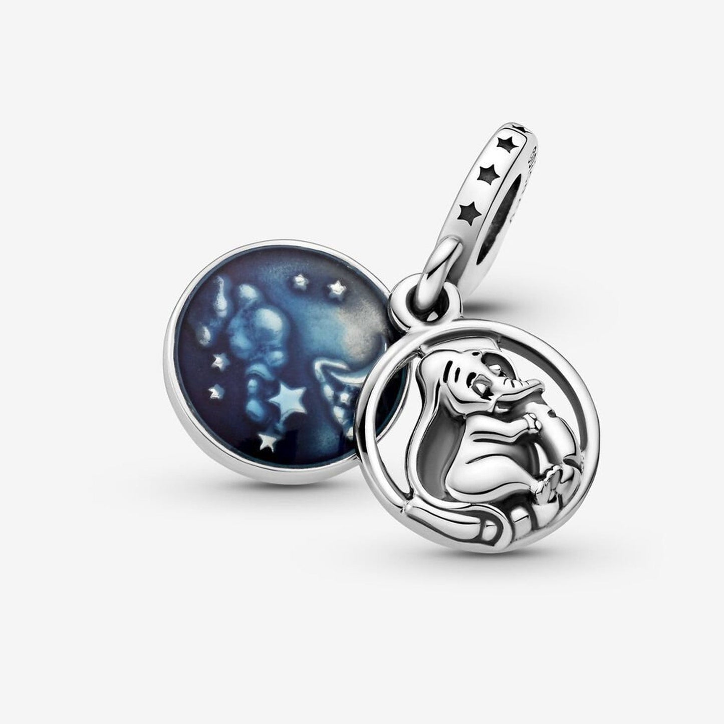 Disney Dumbo Sweet Dreams Dangle Charm S925 Sterling Silver