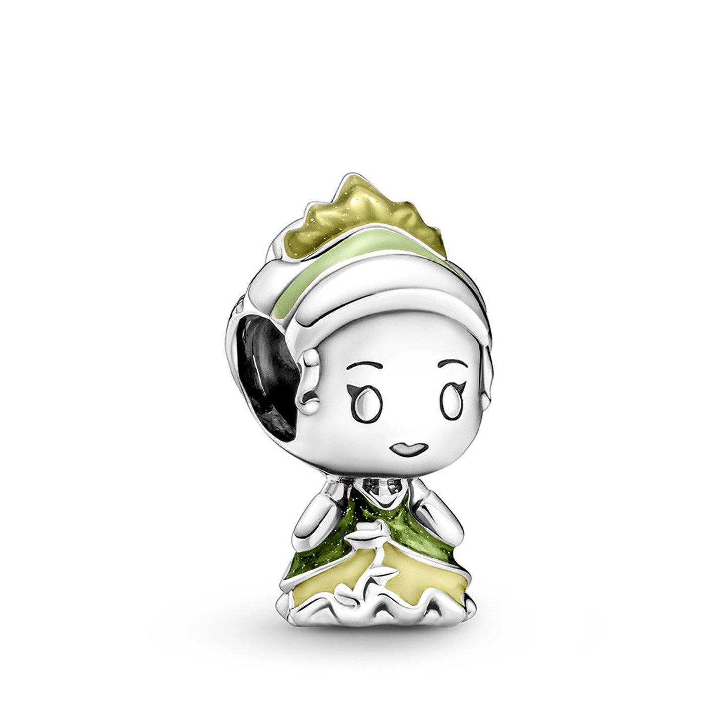 Disney Princess Tiana Charm S925 Sterling Silver