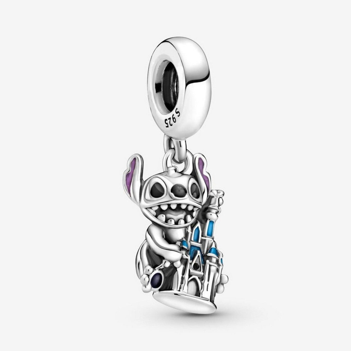 Disney Lilo Castle Dangle Charm S925 Sterling Silver