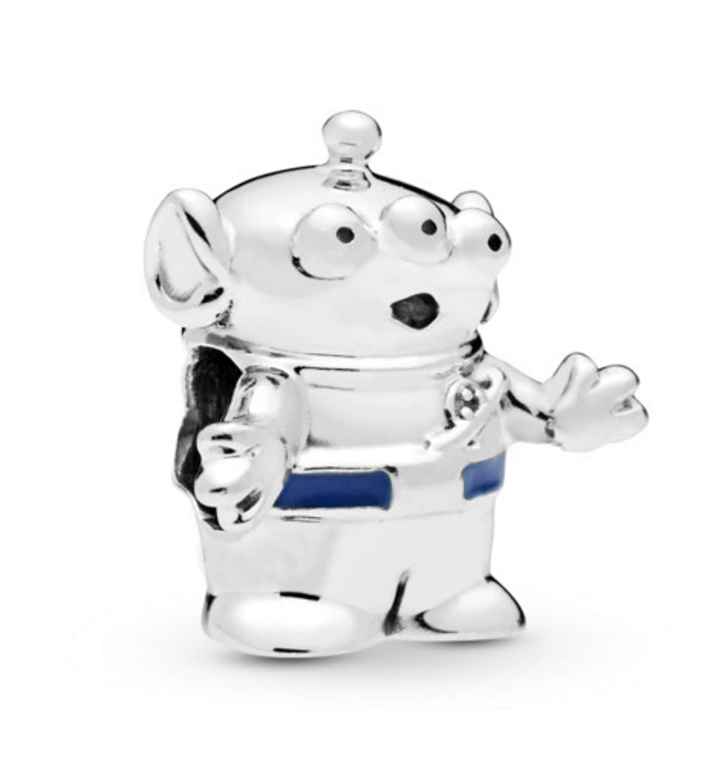 Disney Pixar Toy Story Alien Charm S925 Sterling Silver