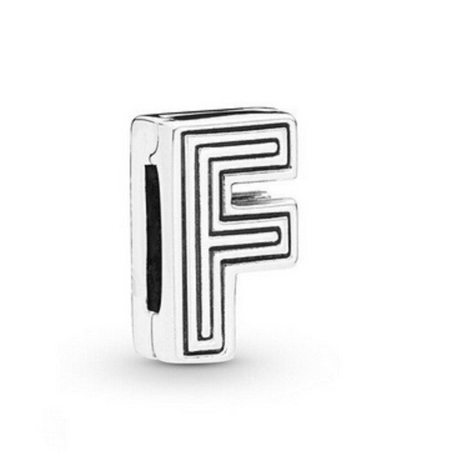 S925 Reflexion Alphabets A to Z Sterling Silver Charms Collection