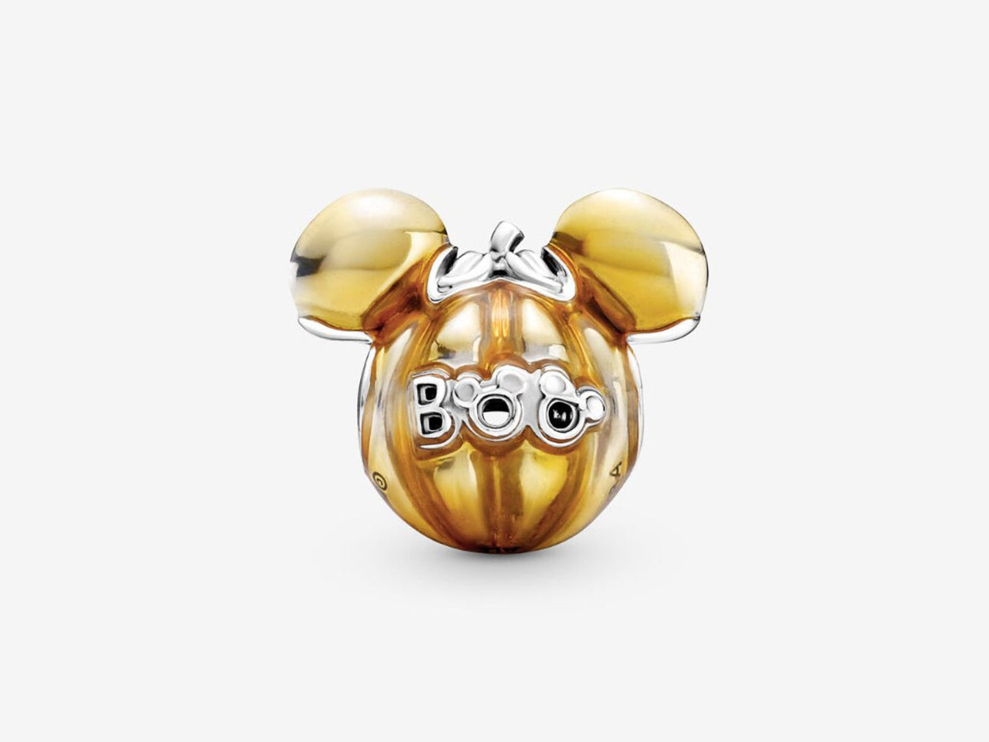 Disney Mickey Mouse Pumpkin Charm S925 Sterling Silver
