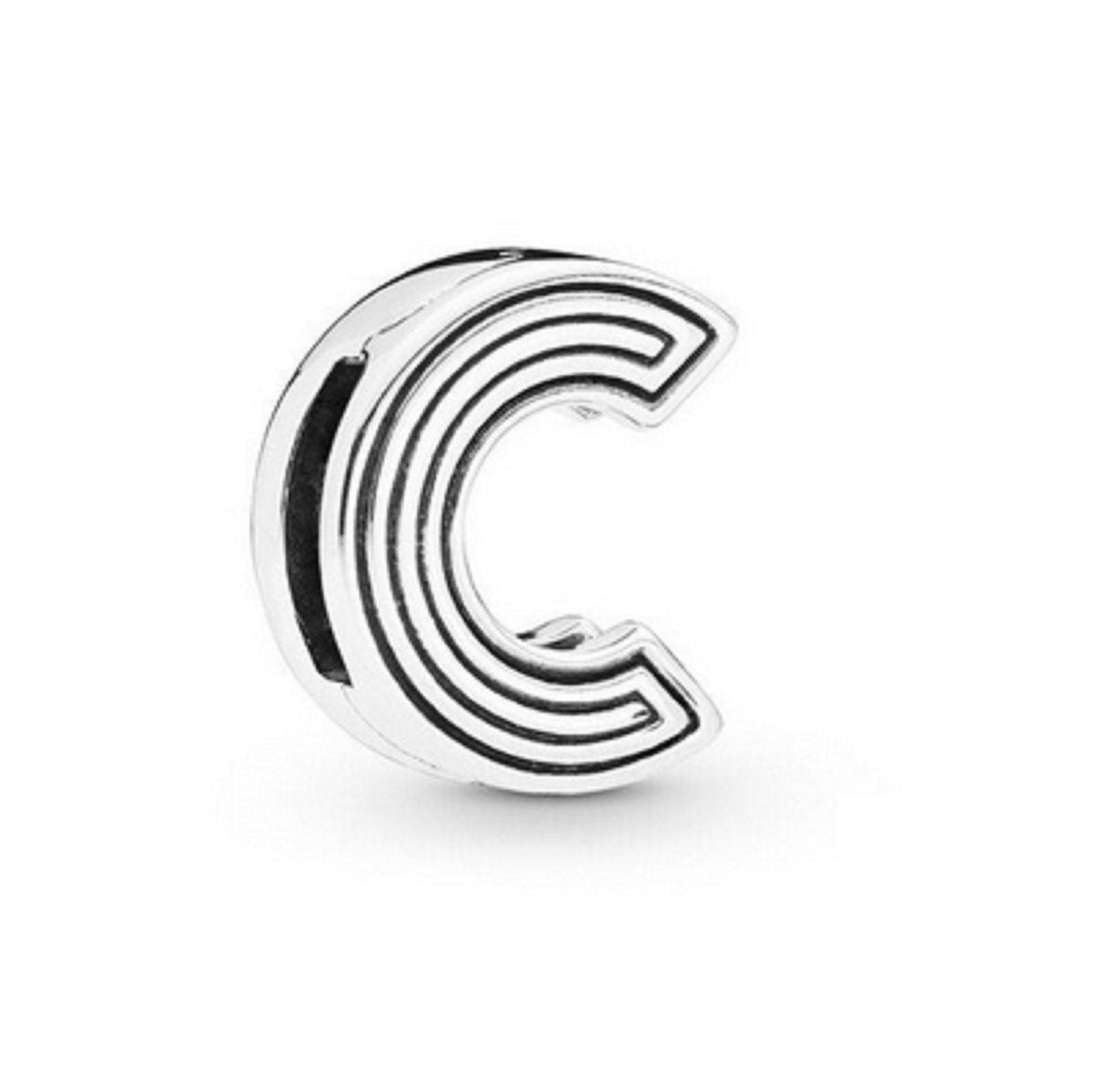 S925 Reflexion Alphabets A to Z Sterling Silver Charms Collection