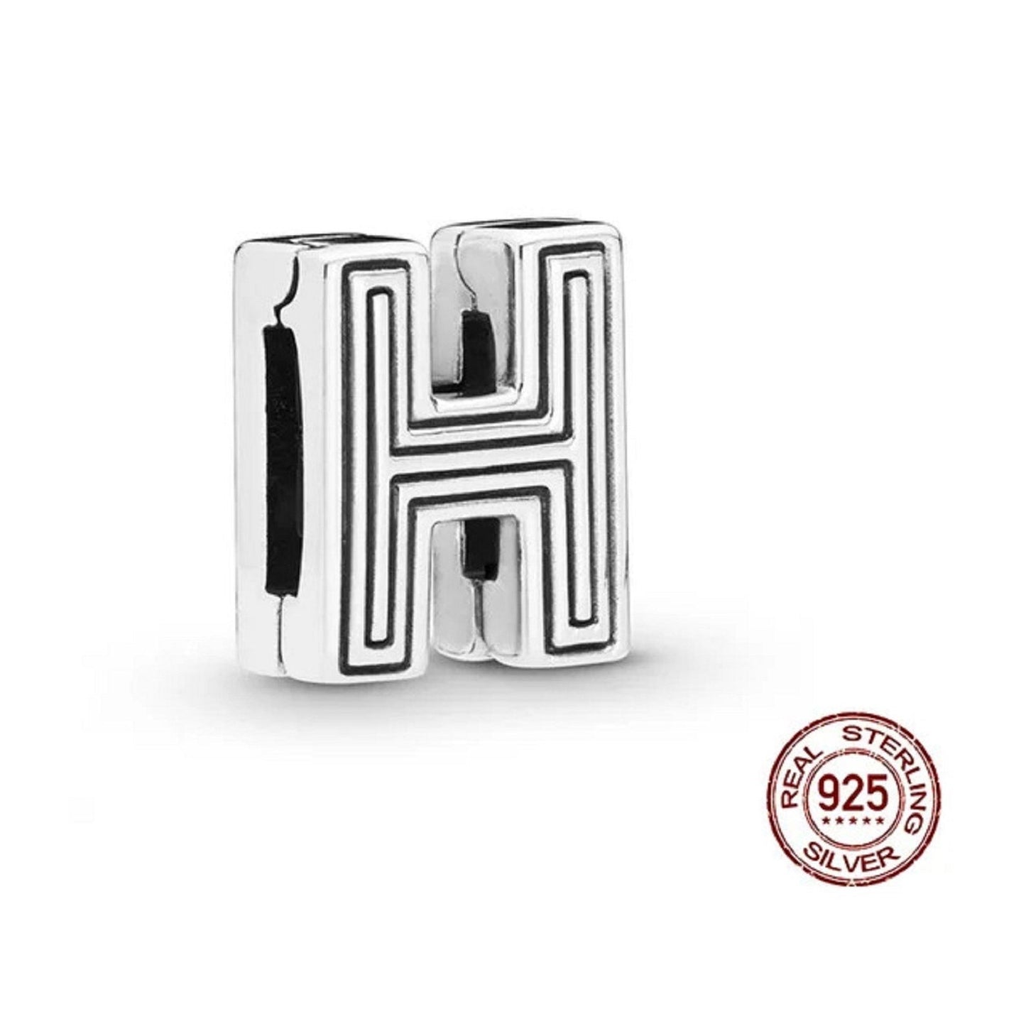 S925 Reflexion Alphabets A to Z Sterling Silver Charms Collection