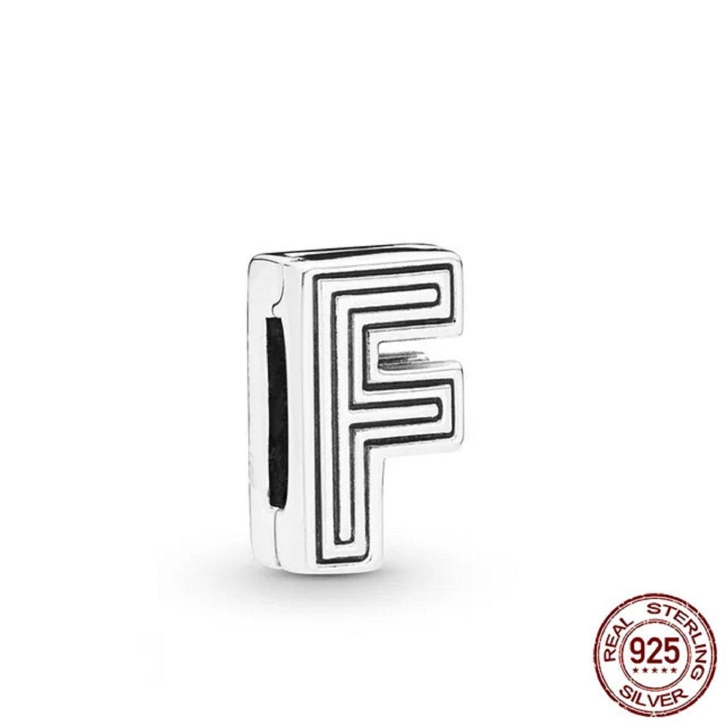 S925 Reflexion Alphabets A to Z Sterling Silver Charms Collection