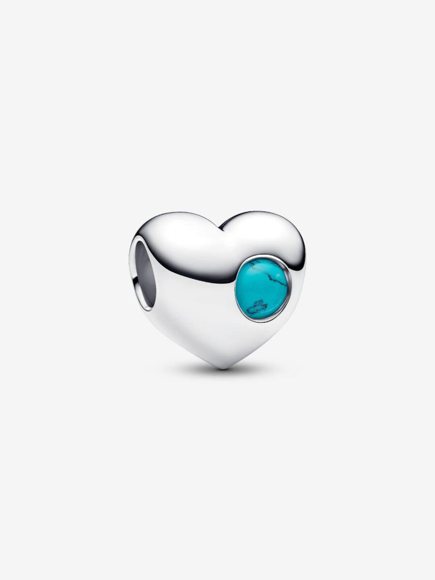 Birthstone Hearts Bracelet Charm S925 Sterling Silver