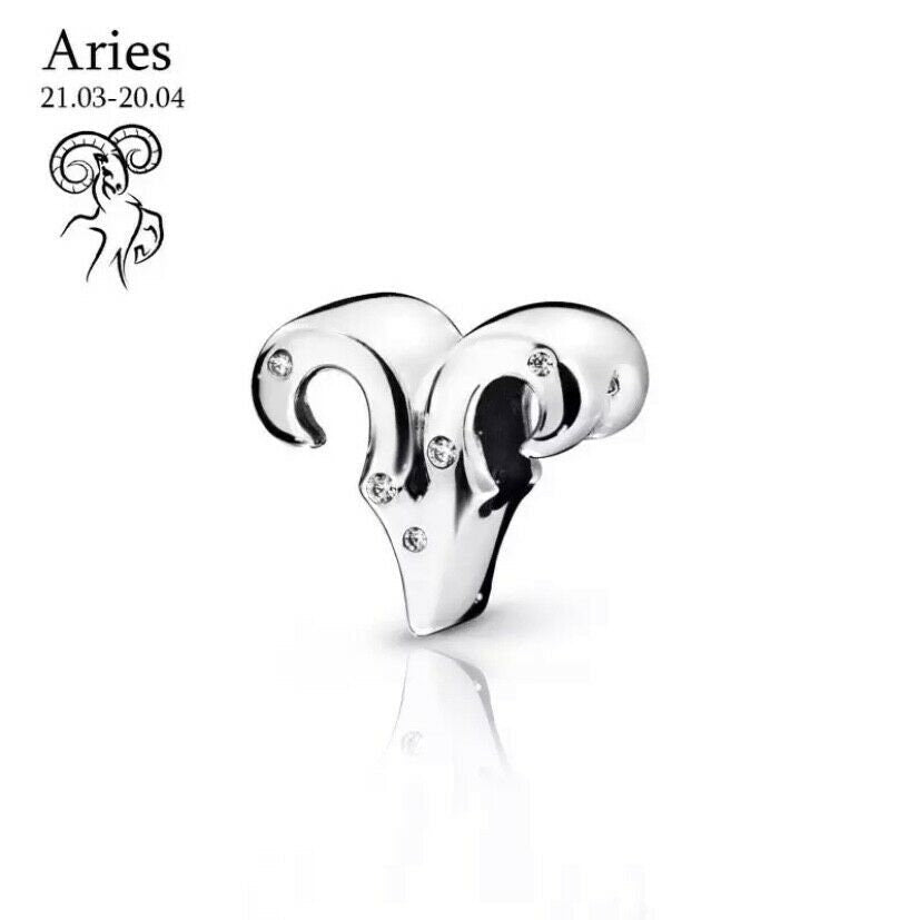 S925 Zodiac Sterling Silver Charm Collection